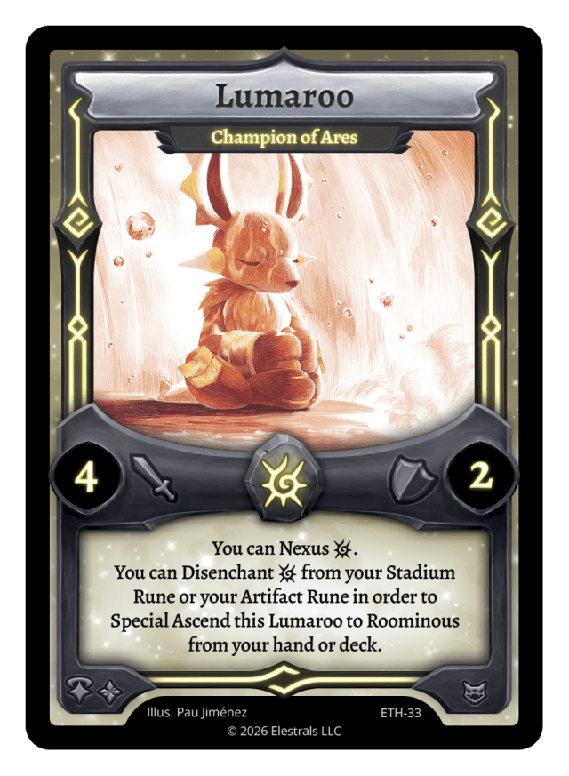 Lumaroo - Champion of Ares