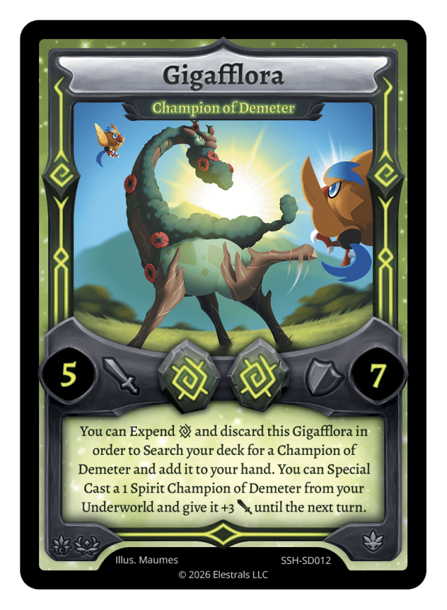 Gigafflora - Champion of Demeter