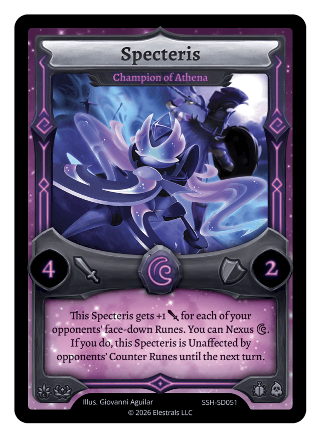 Specteris - Champion of Athena