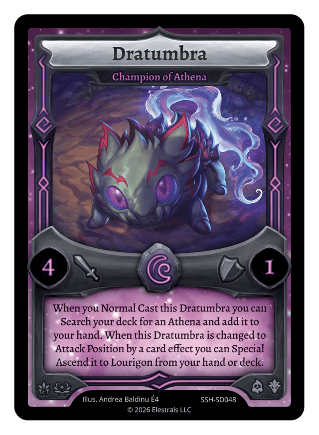 Dratumbra - Champion of Athena