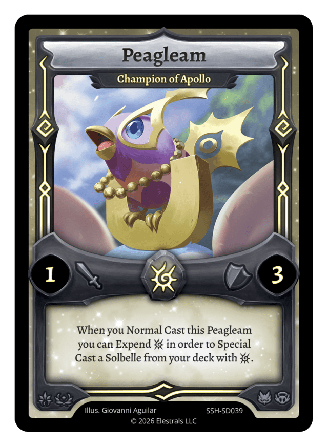 Peagleam - Champion of Apollo