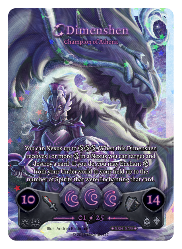 Dimenshen - Champion of Athena