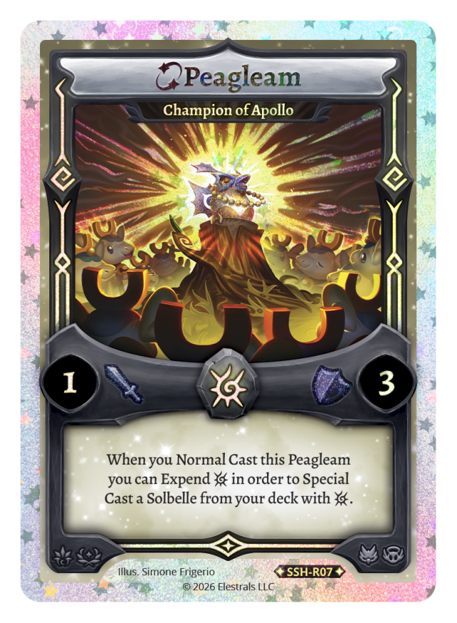 Peagleam - Champion of Apollo