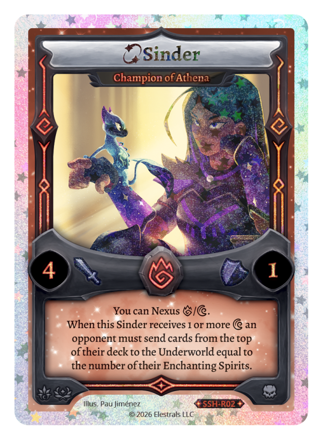 Sinder - Champion of Athena