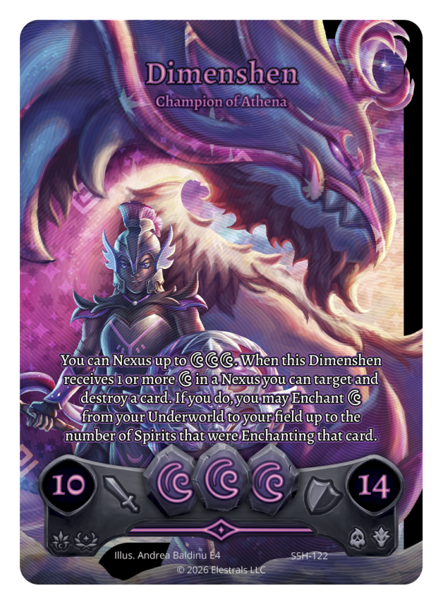 Dimenshen - Champion of Athena