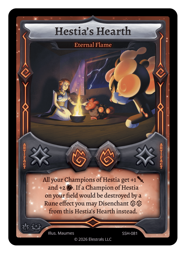 Hestia's Hearth - Eternal Flame
