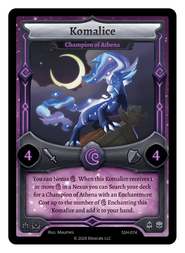 Komalice - Champion of Athena