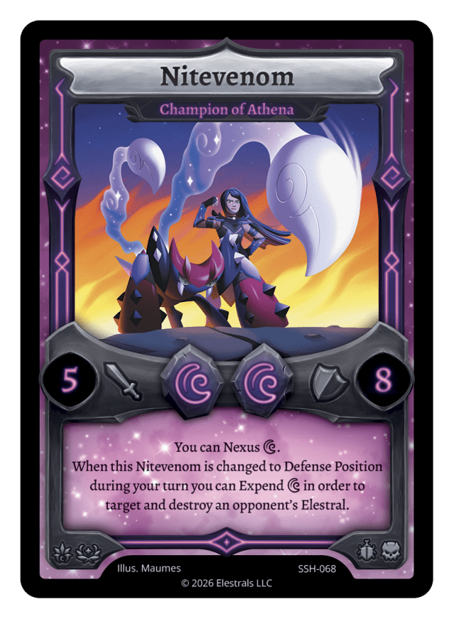 Nitevenom - Champion of Athena