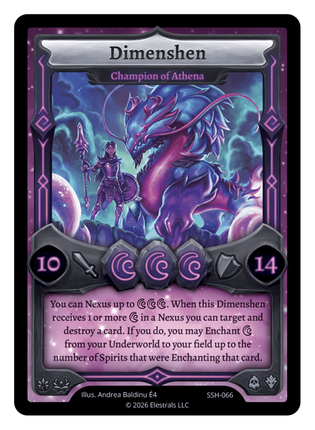 Dimenshen - Champion of Athena