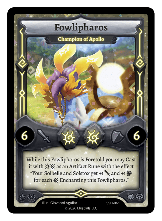 Fowlipharos - Champion of Apollo