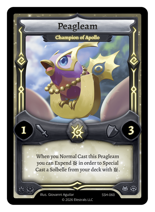 Peagleam - Champion of Apollo