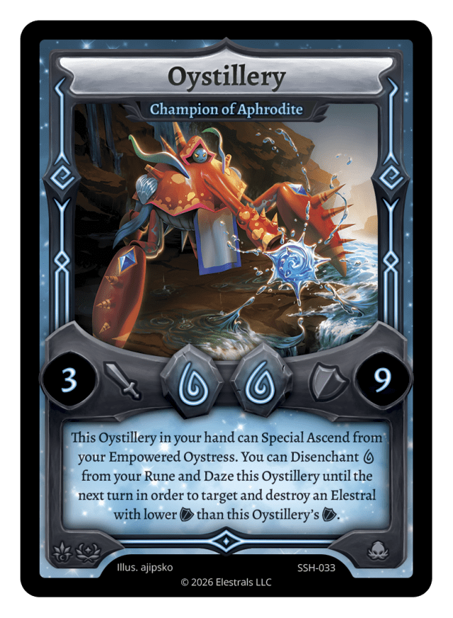 Oystillery - Champion of Aphrodite