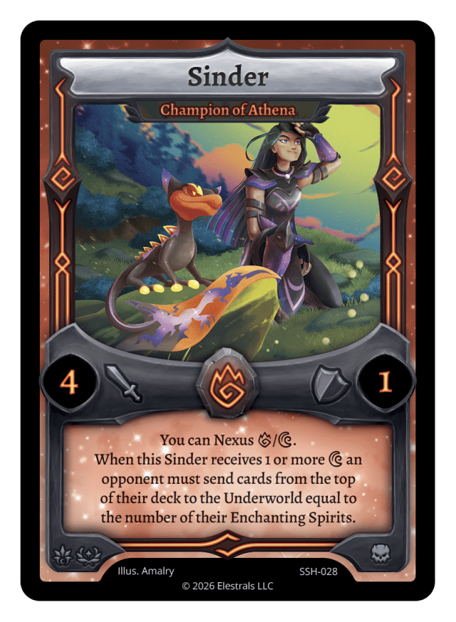 Sinder - Champion of Athena