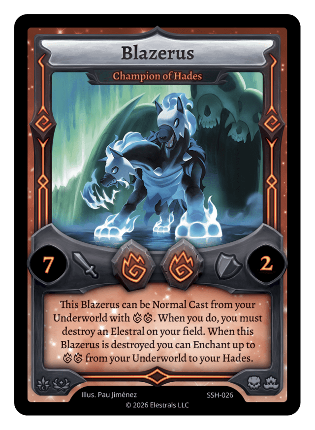 Blazerus - Champion of Hades