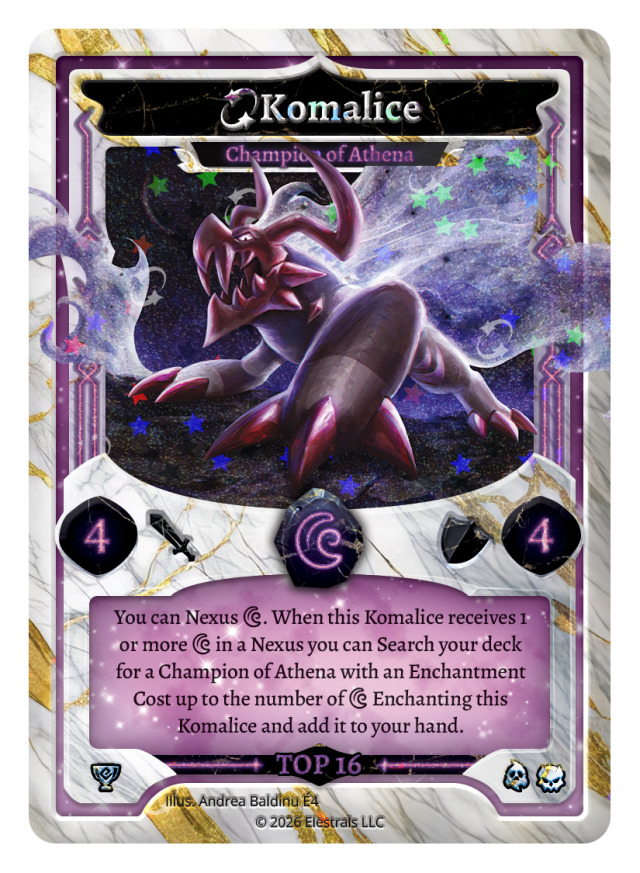 Komalice - Champion of Athena