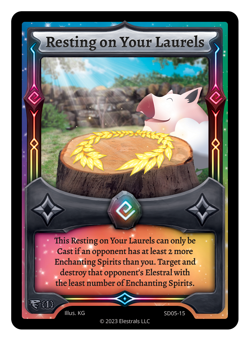 Resting on Your Laurels (SD05)