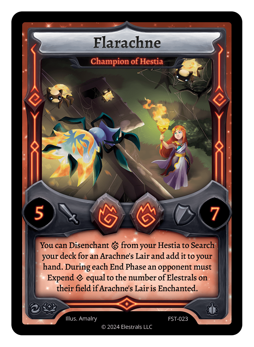 Flarachne - Champion of Hestia