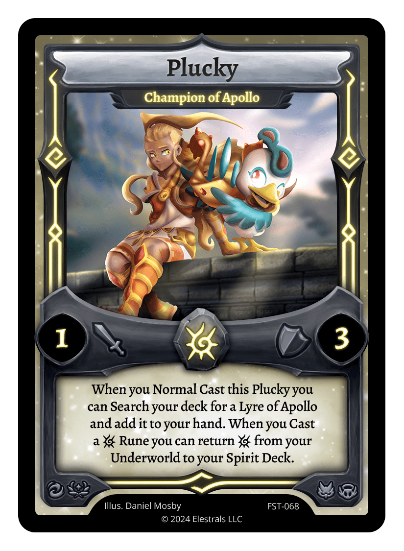Plucky - Champion of Apollo