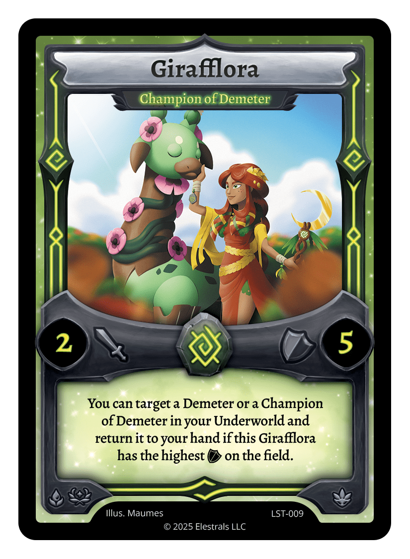 Girafflora - Champion of Demeter