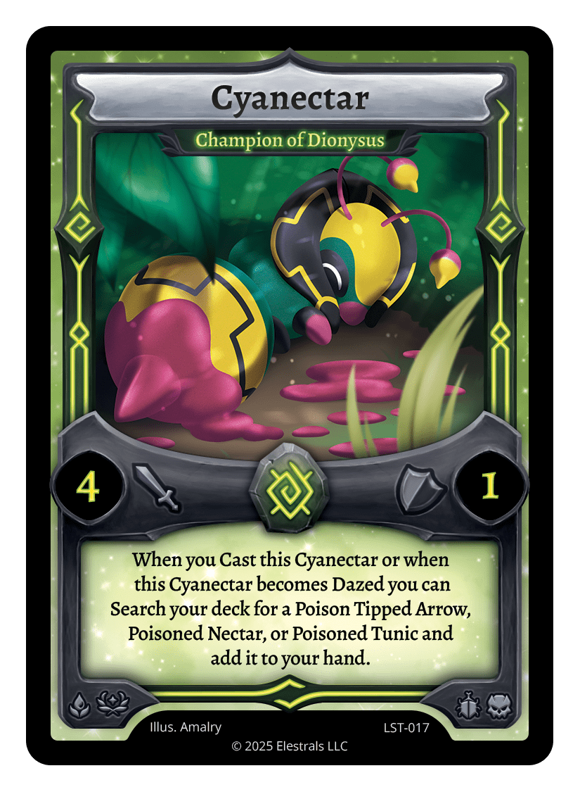 Cyanectar - Champion of Dionysus