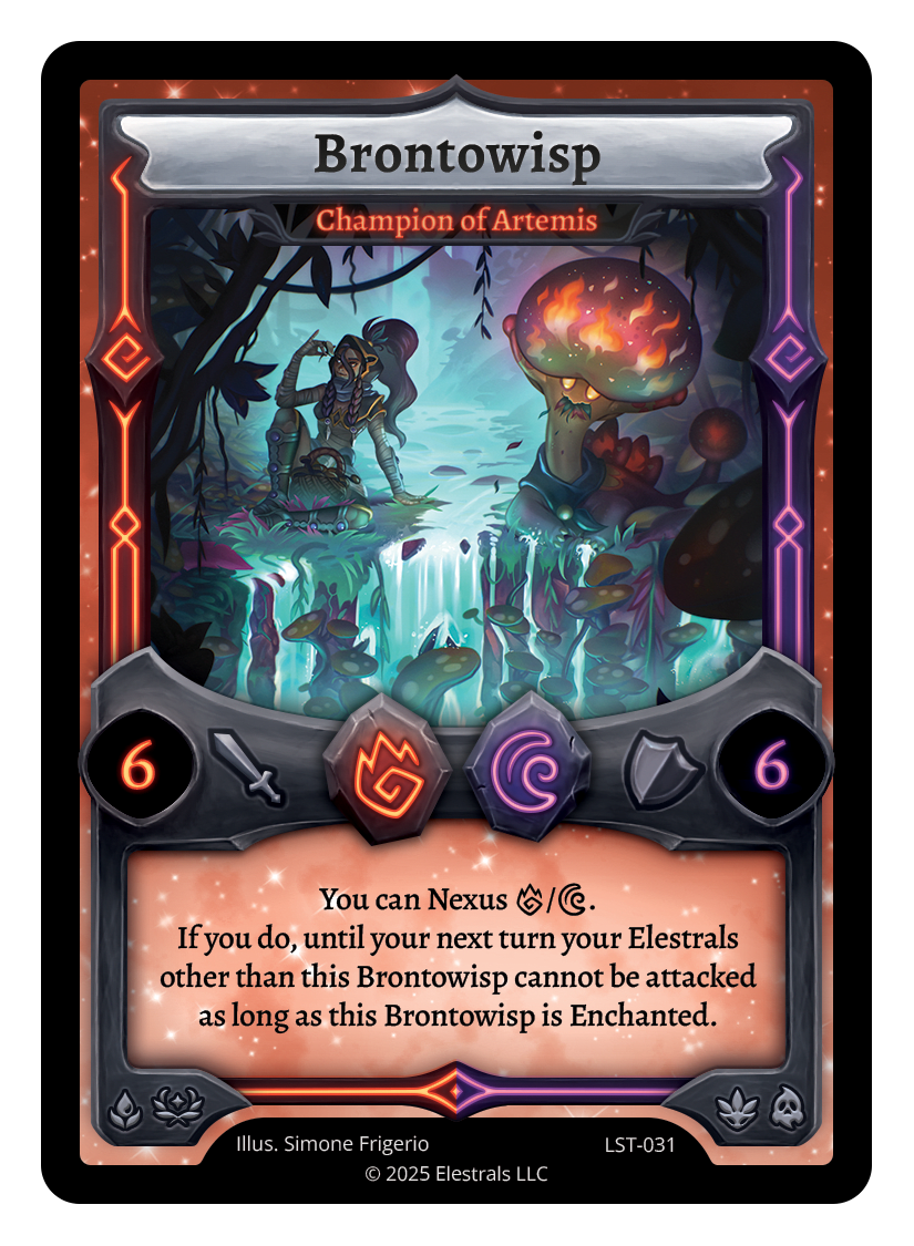 Brontowisp - Champion of Artemis