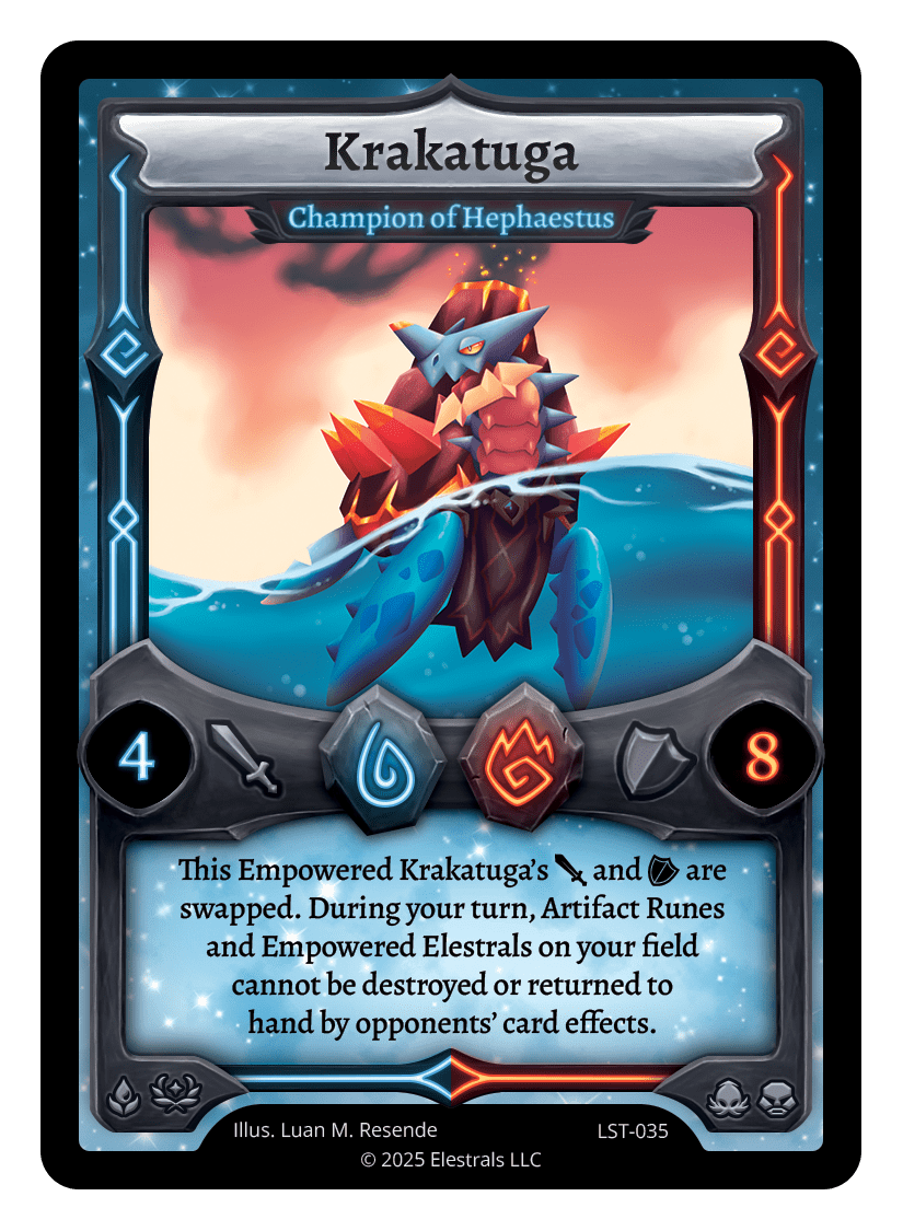 Krakatuga - Champion of Hephaestus