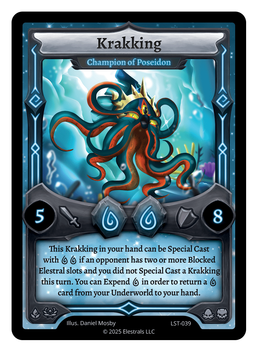 Krakking - Champion of Poseidon