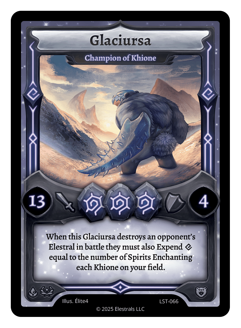 Glaciursa - Champion of Khione