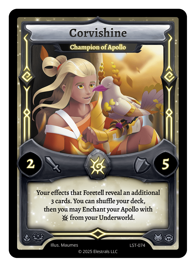 Corvishine - Champion of Apollo