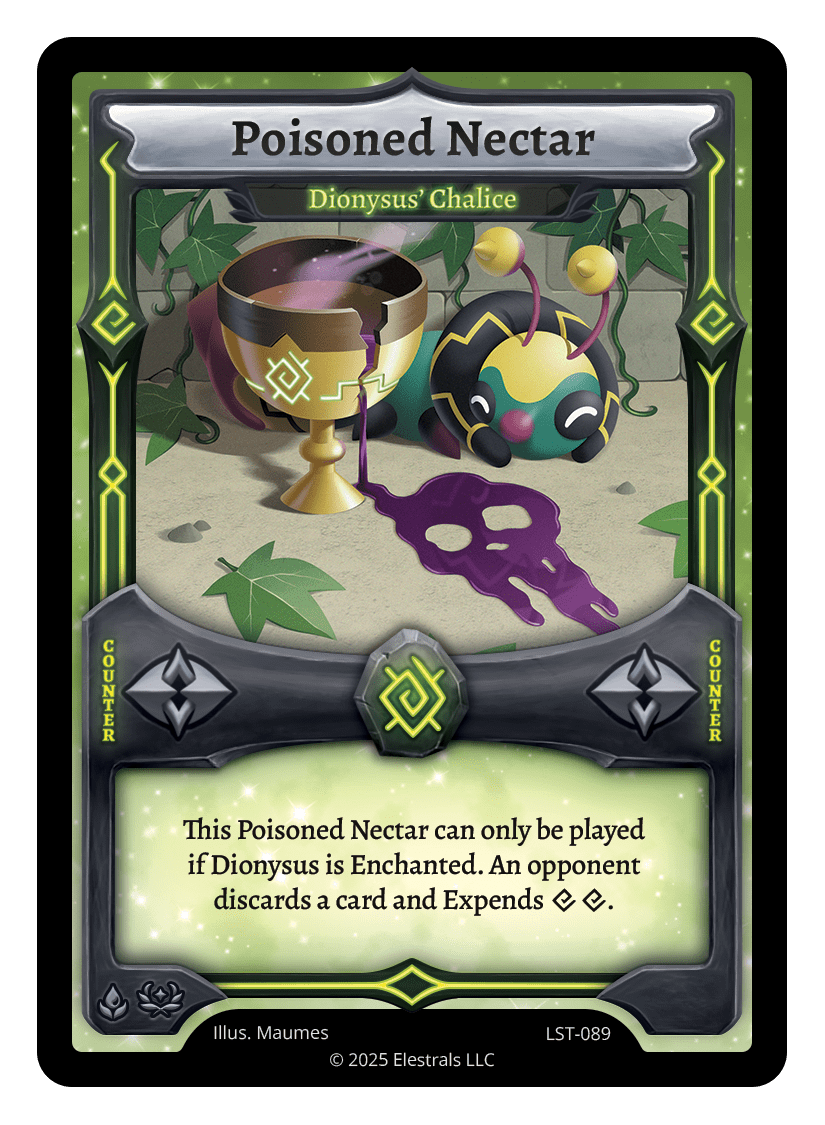 Poisoned Nectar - Dionysus’ Chalice