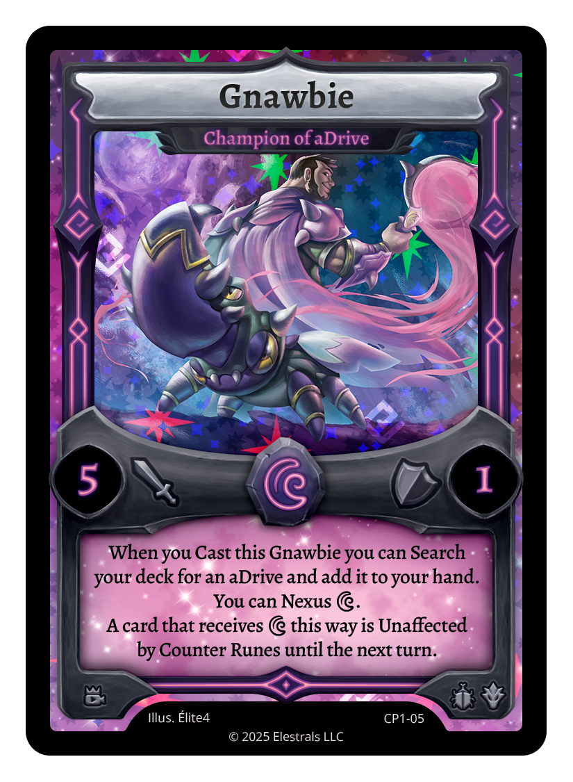 Gnawbie - Champion of aDrive (CP1)