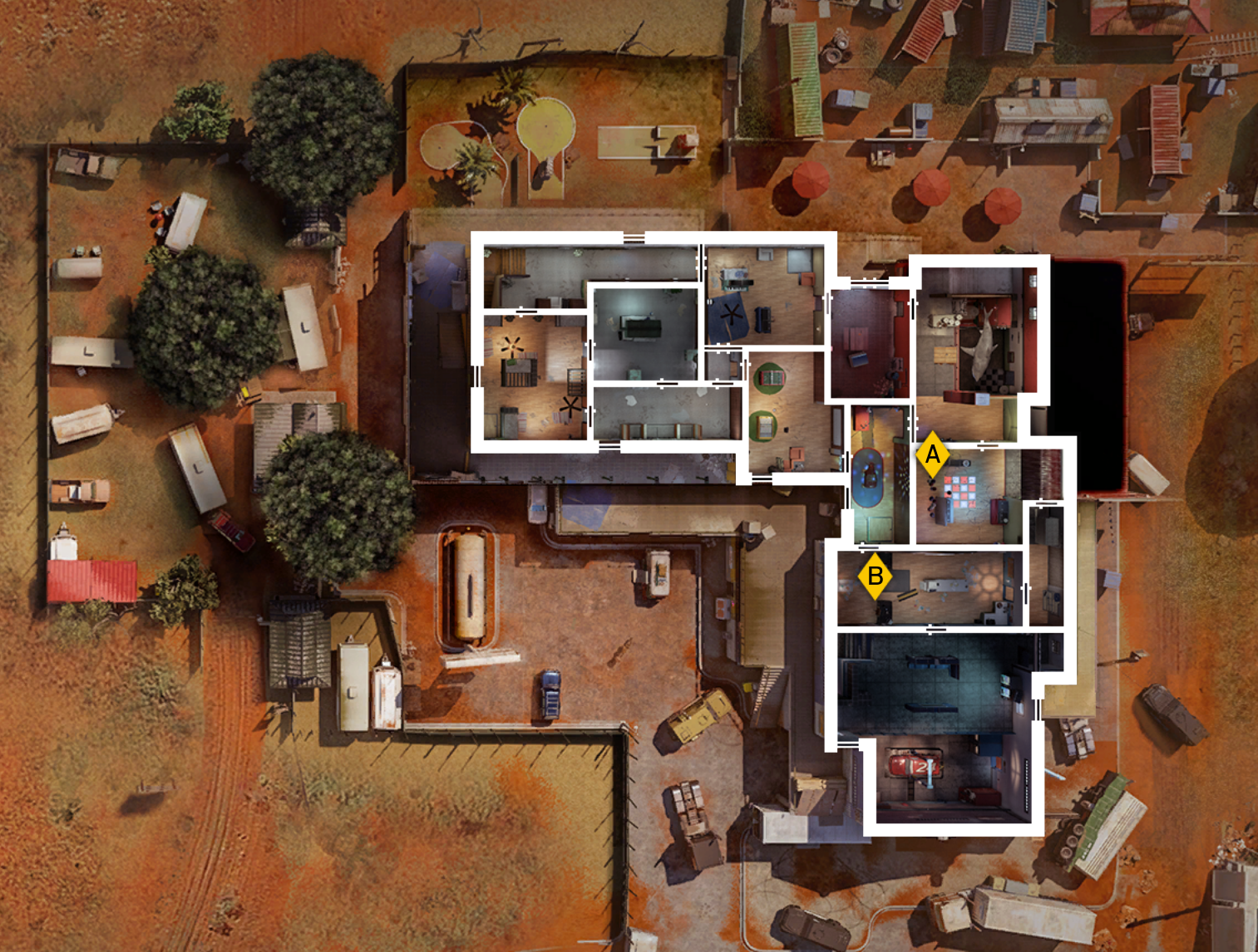 Outback R6 Layout Rainbow 6 Playbook