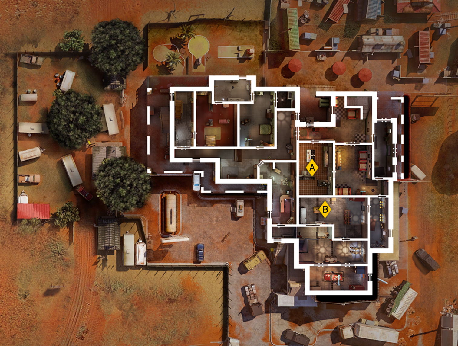 Outback R6 Layout Rainbow 6 Playbook