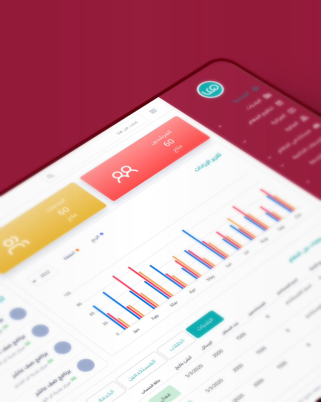 تطبيق لوحة تحكم وإدارة مدرسة معا (Maan School App)