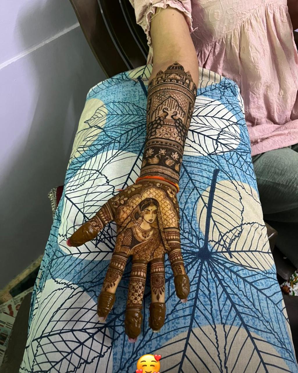 Bridal mehndi design