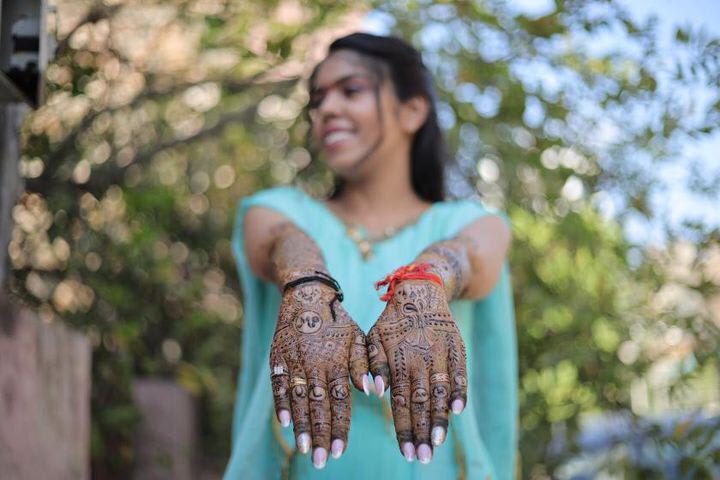 Bridal mehndi design