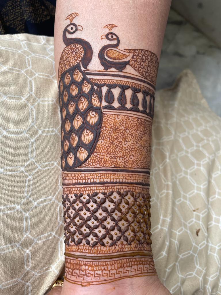 Bridal mehndi design