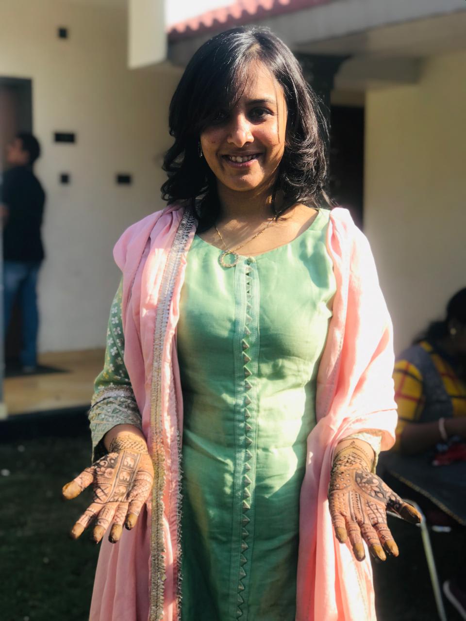 Bridal mehndi design