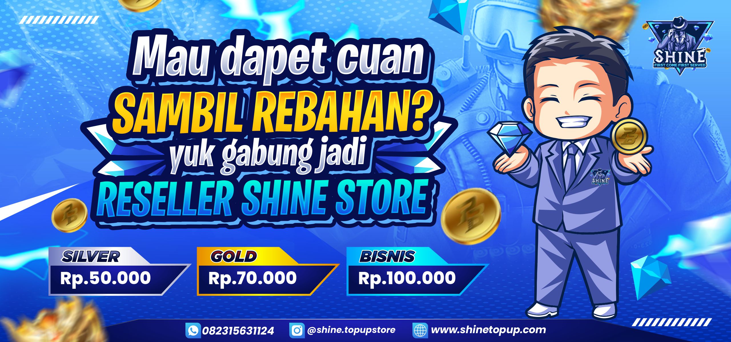 Gabung Reseller Shine Topup