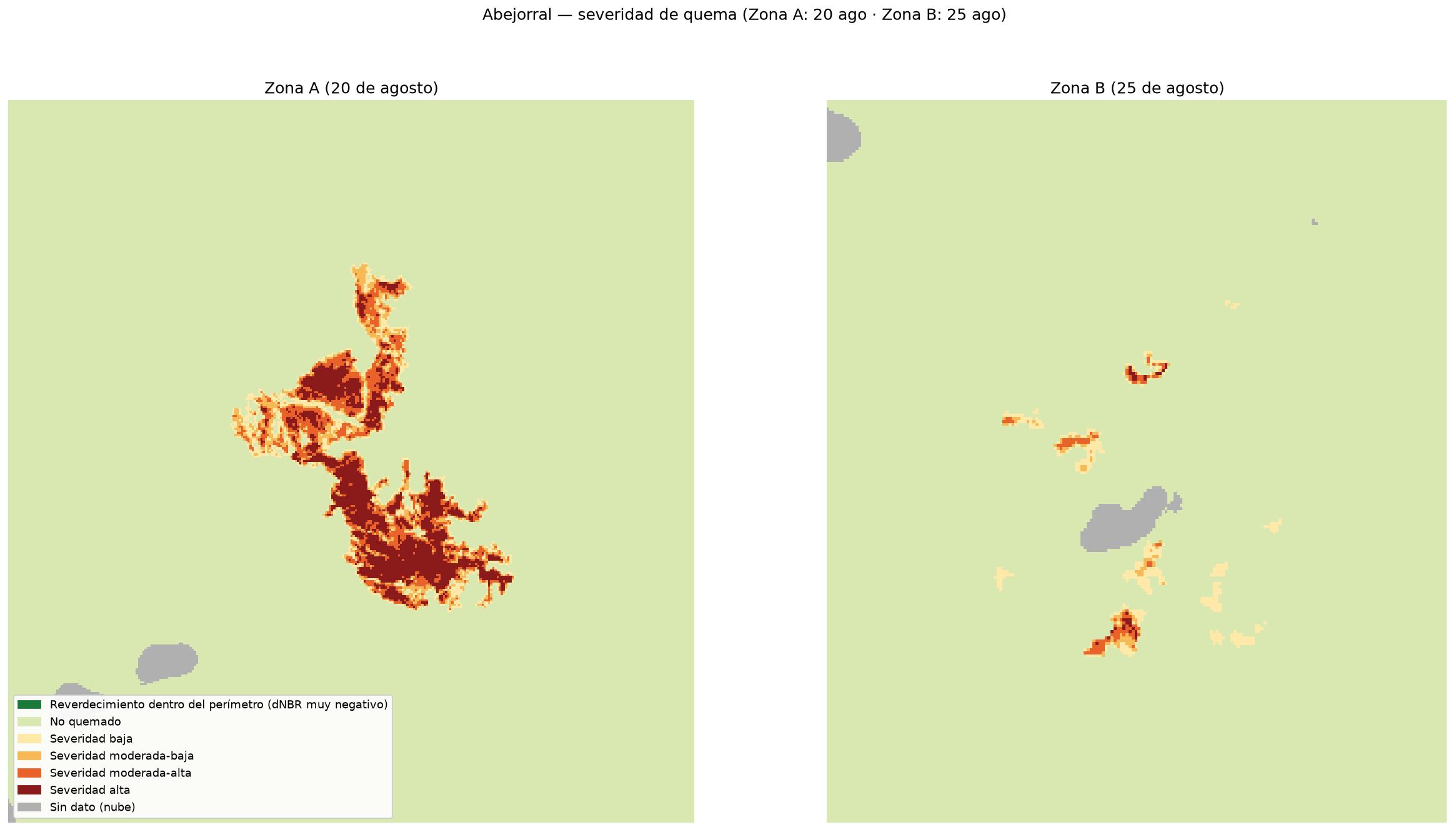 Caracterización multiespectral del incendio de Abejorral, Antioquia (agosto 2026): área quemada, severidad y emisiones estimadas mediante Sentinel-2