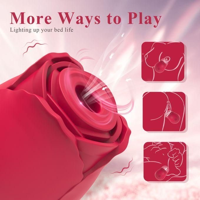 Rose Clitoral Suction Vibrator 🌹