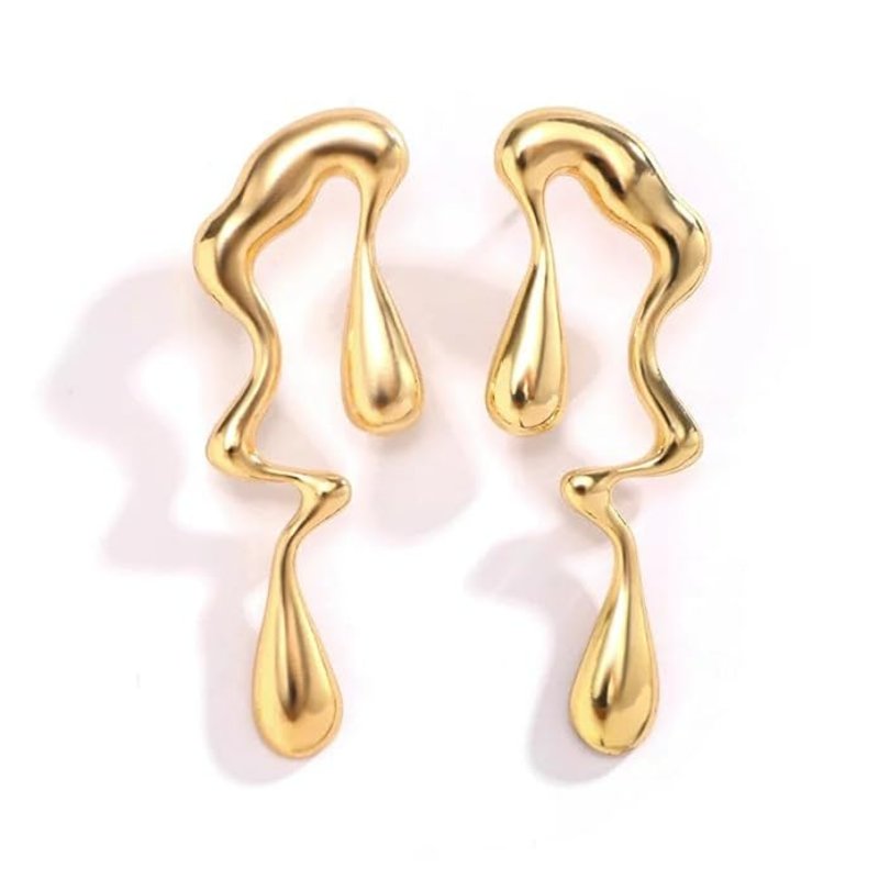 Golden Blossom Earrings