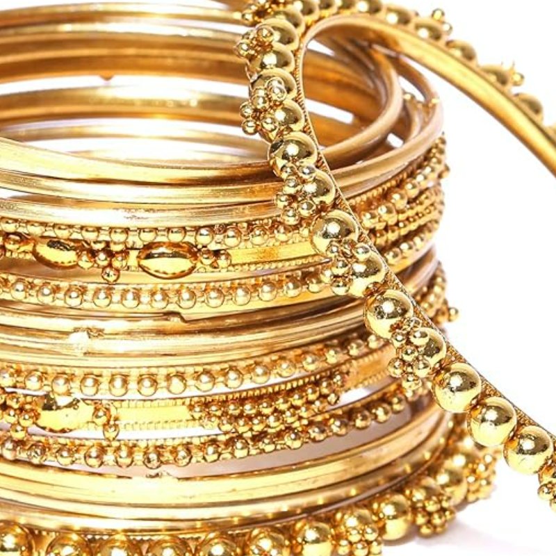 Heritage Gold Bangles Set's Image