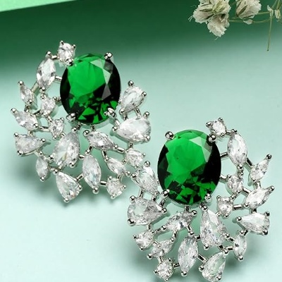 Halo Diamond Stud Earrings