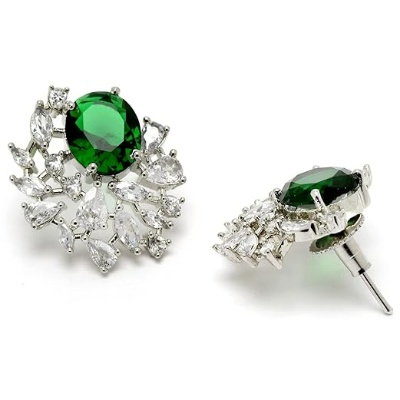 Halo Diamond Stud Earrings's Image