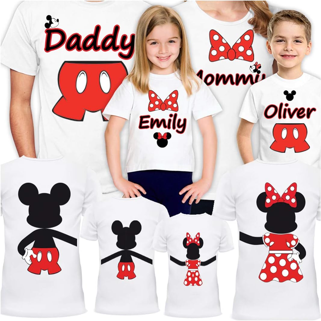 Tshirts Famille Assortis Personnalises