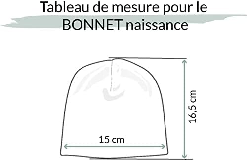 Vue 3 de Bonnet Naissance Pour Bebe