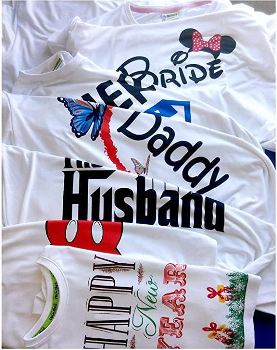 Vue 4 de Tshirts Famille Assortis Personnalises