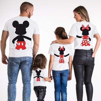 Vue 7 de Tshirts Famille Assortis Personnalises