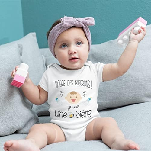 Vue 5 de Body Personnalise Bebe Humour